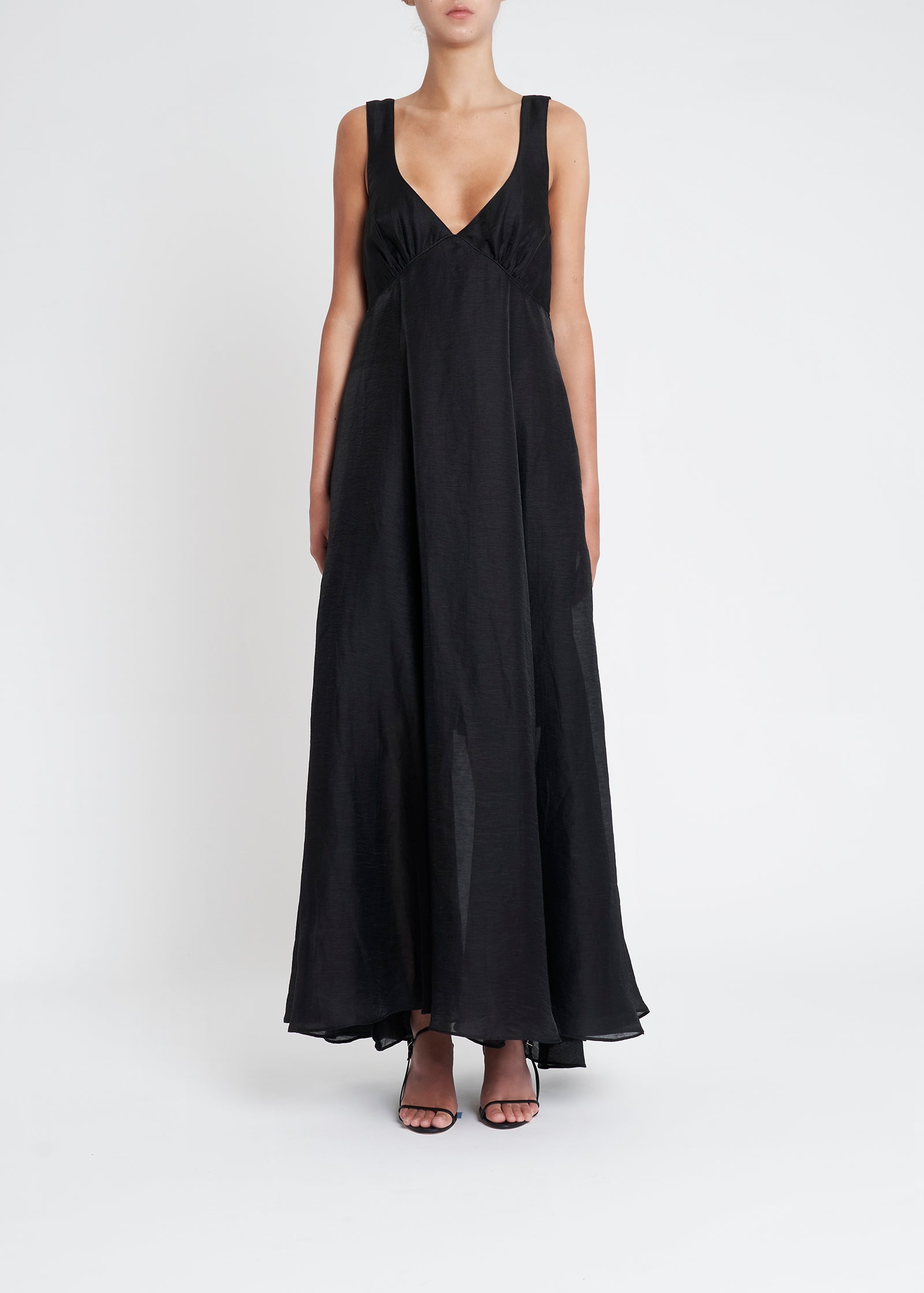 Baci Sleeveless Maxi Dress | Black