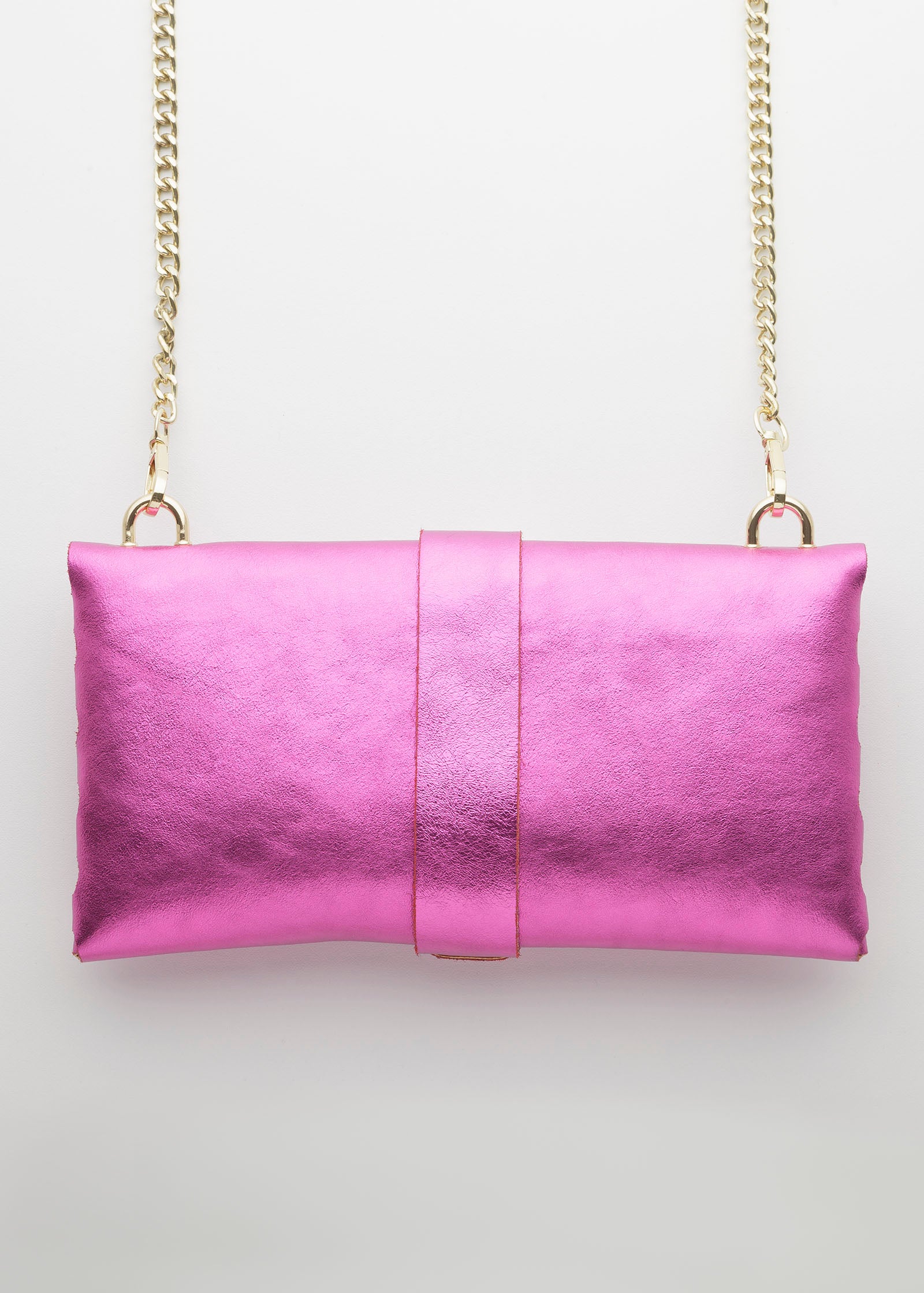 Cassetta Bag | Metallic Pink