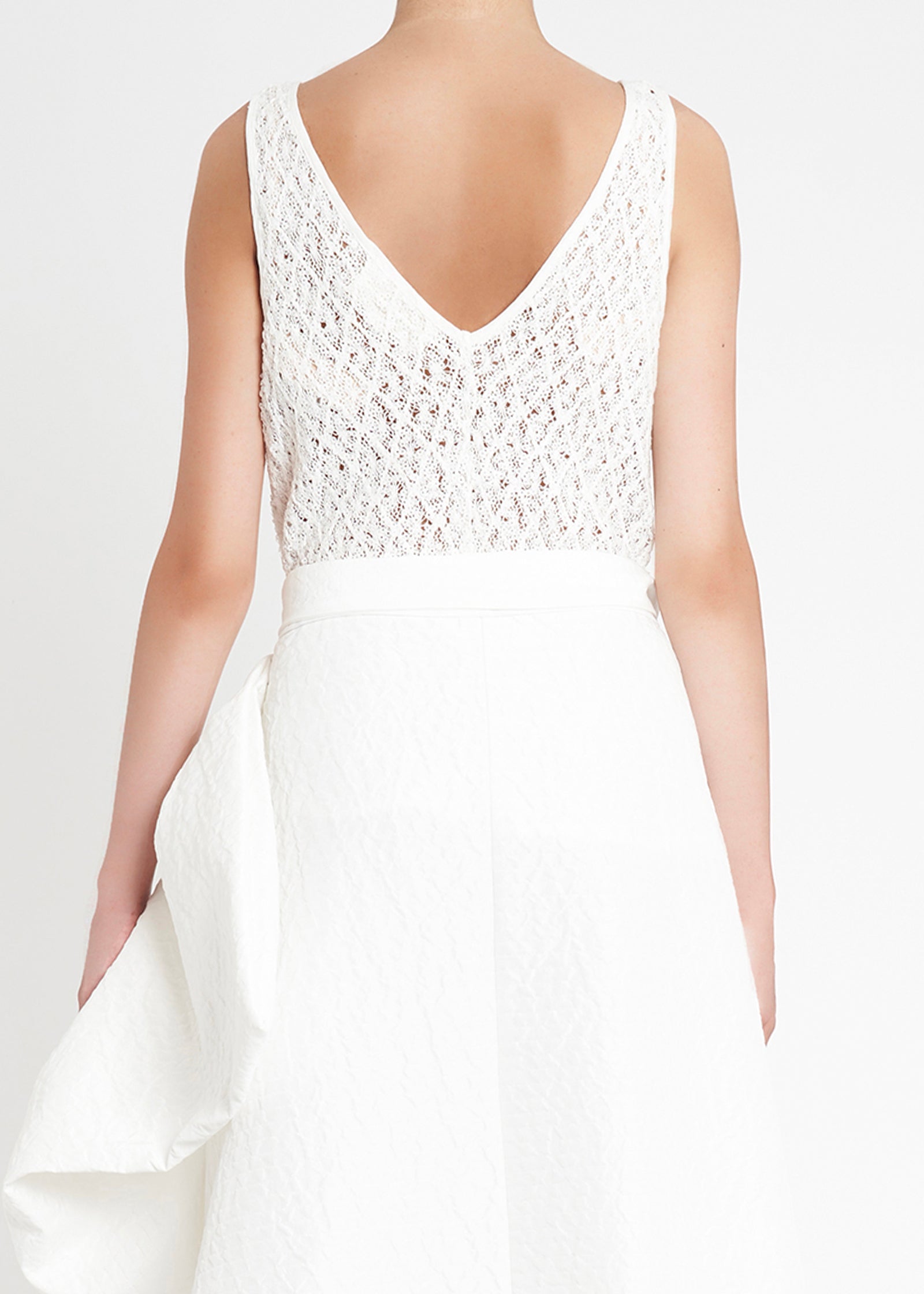 Lighthouse Cami | White Sequin